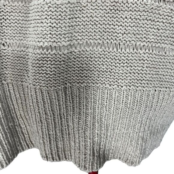 𝅺Wallis UK  boatneck sweater jumper cap sleeves ribbed cream Size 12-14 - Picture 7 of 13